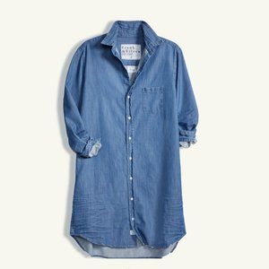 Frank & Eileen Mary Denim Blue Shirt Dress